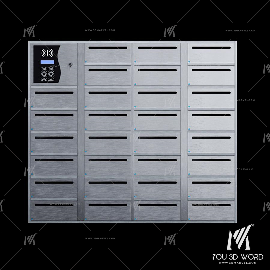 Electronic mailboxes with the Smartbox system (custom-made)
